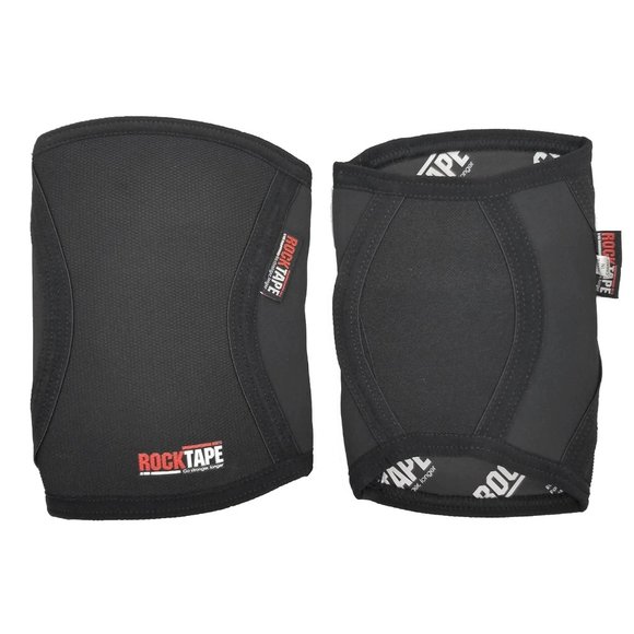 NEW RockTape Assassins Elbow Support Sleeves for Weightlifting  XXL  4mm  Black - Picture 2 of 2